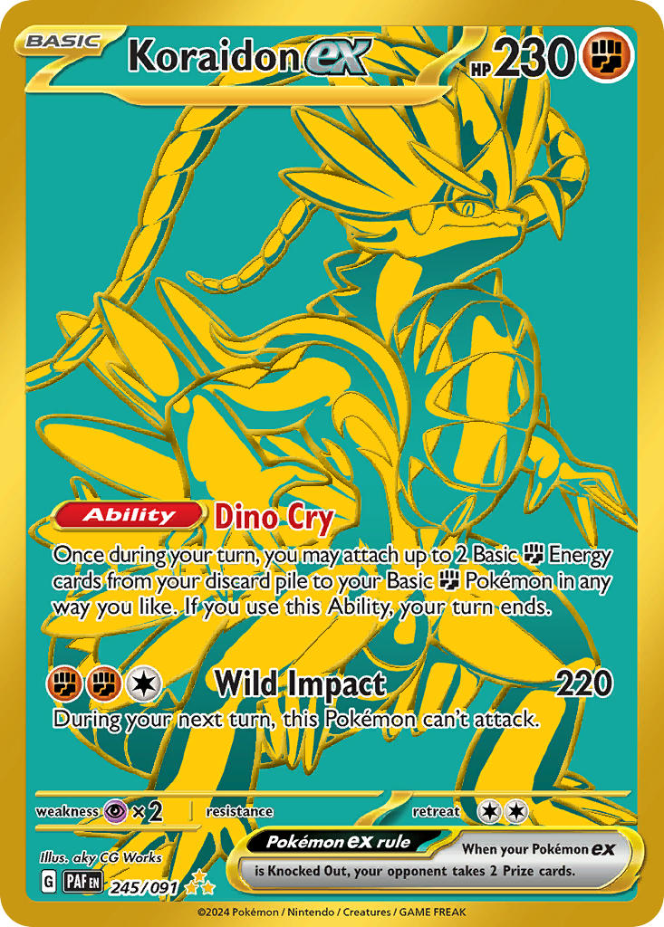 245/091 Koraidon EX