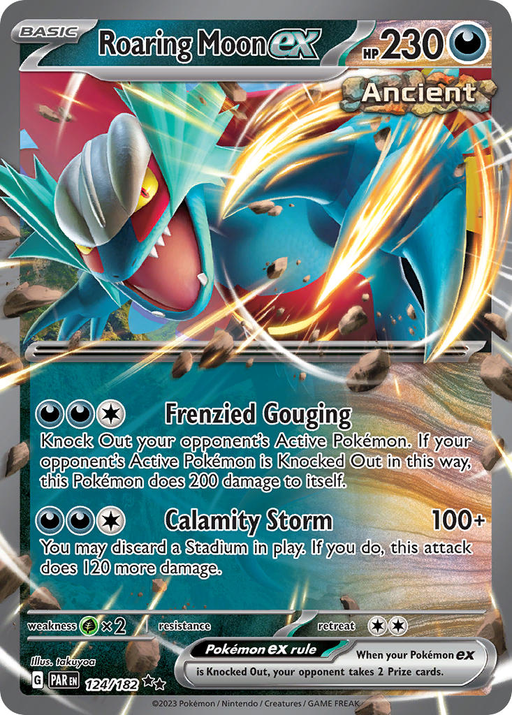 124/182 Roaring Moon EX