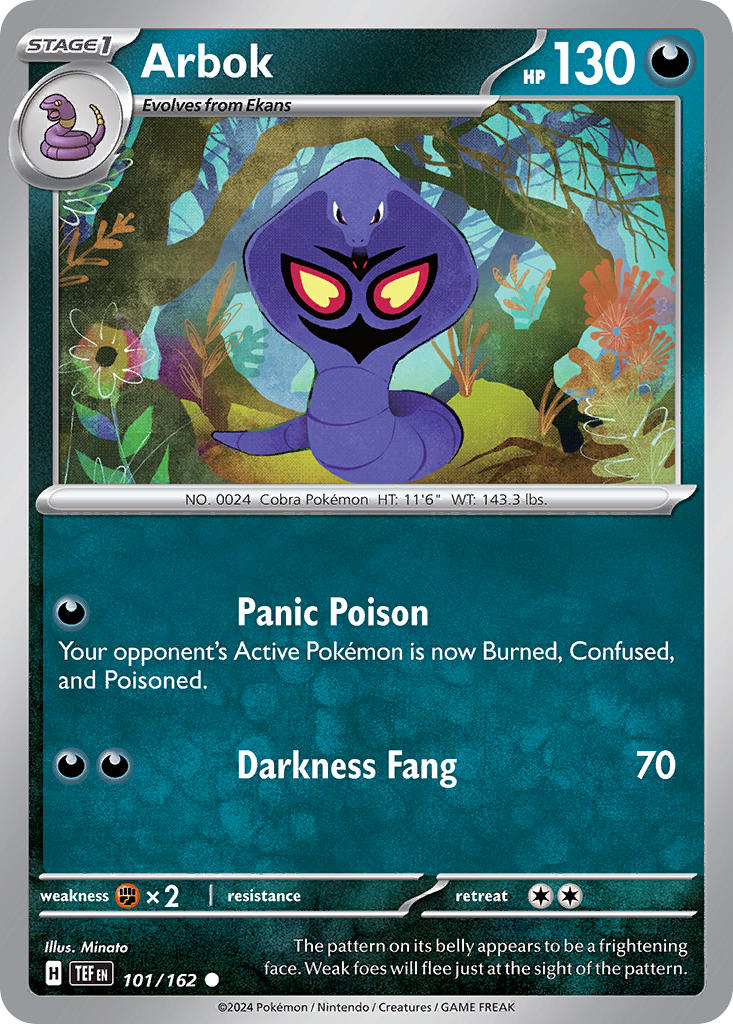 101/162 Arbok