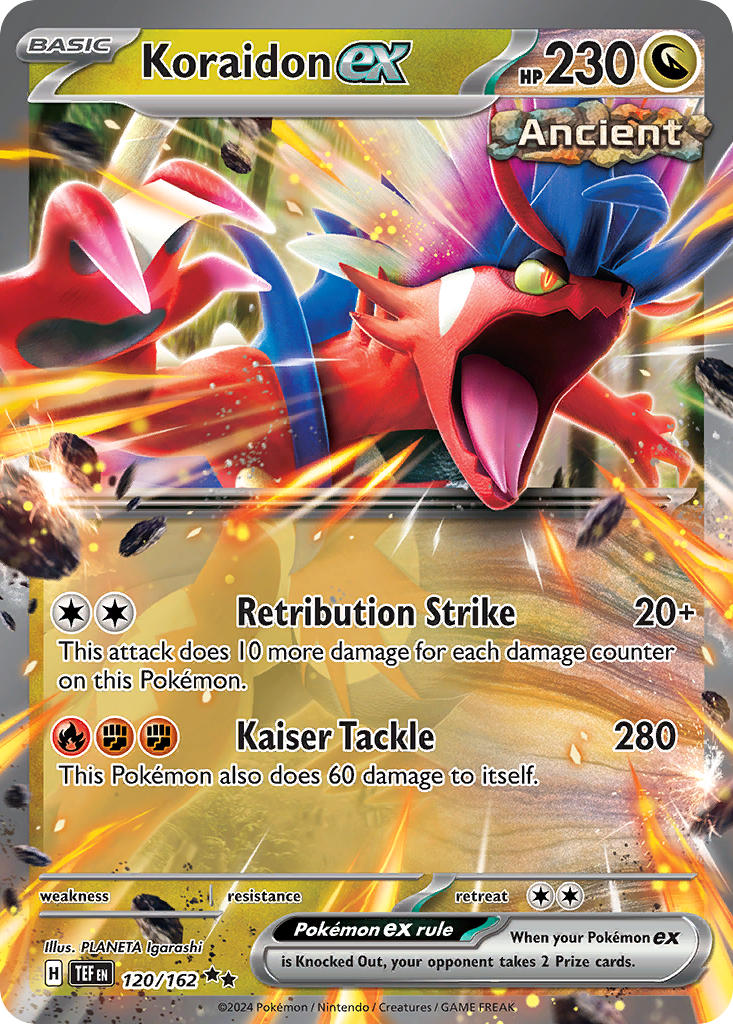 120/162 Koraidon EX