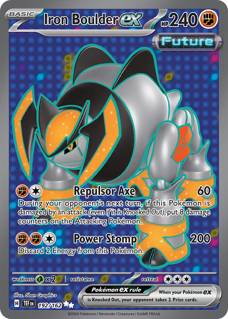 192/162 Iron Boulder EX