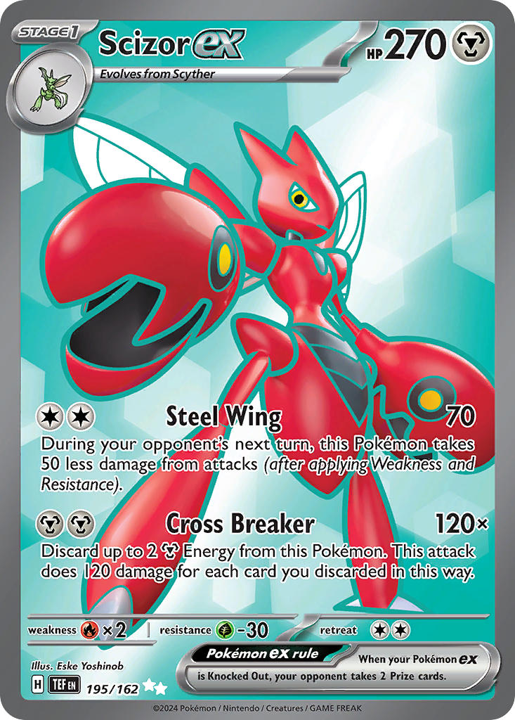195/162 Scizor EX