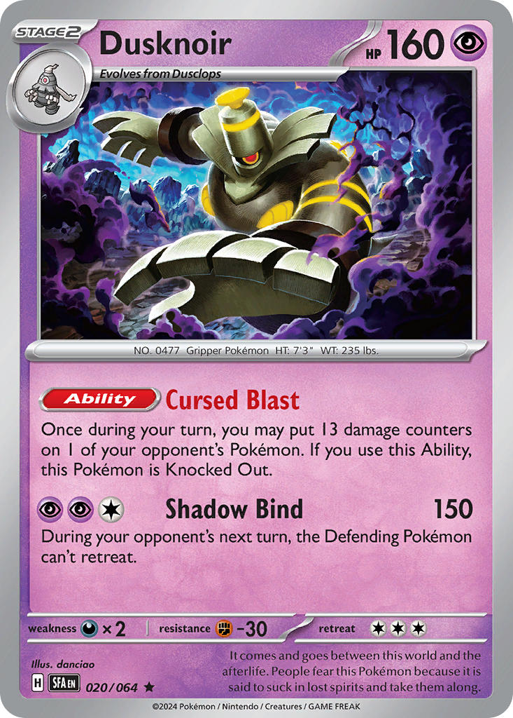 020/064 Dusknoir