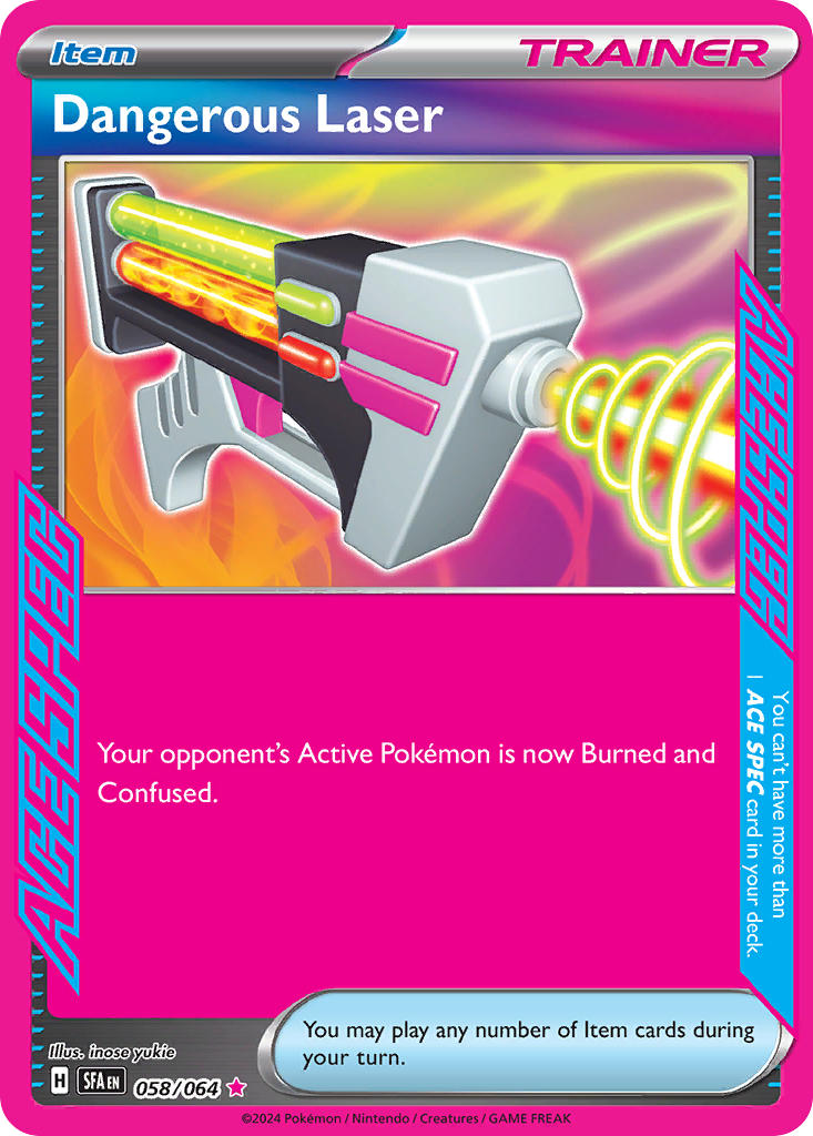 058/064 Dangerous Laser