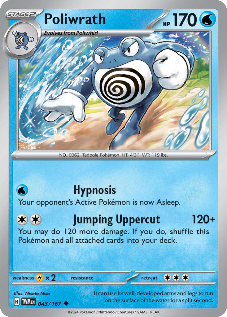 043/167 Poliwrath