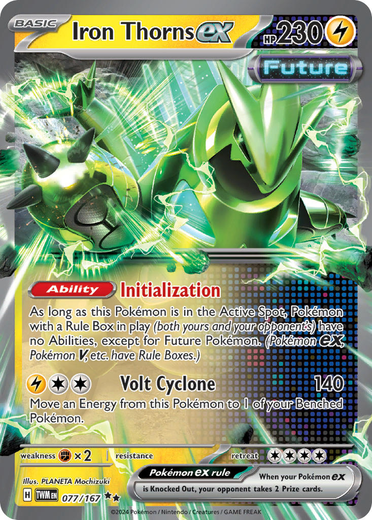 077/167 Iron Thorns EX