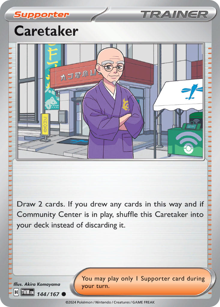 144/167 Caretaker