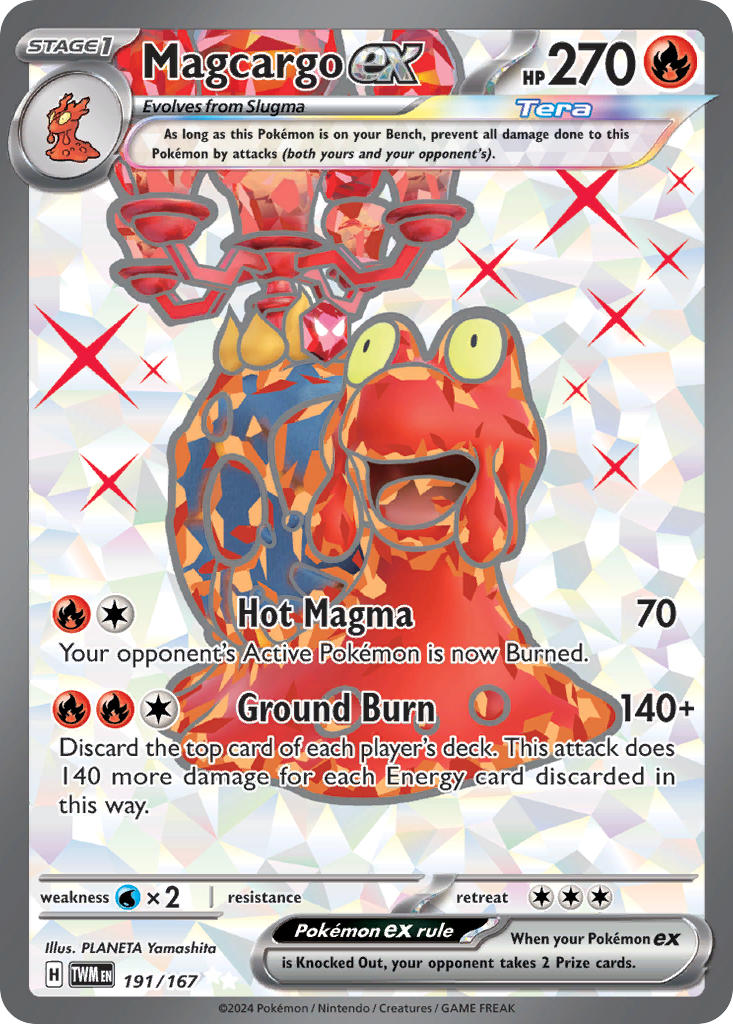 191/167 MagcargoEX