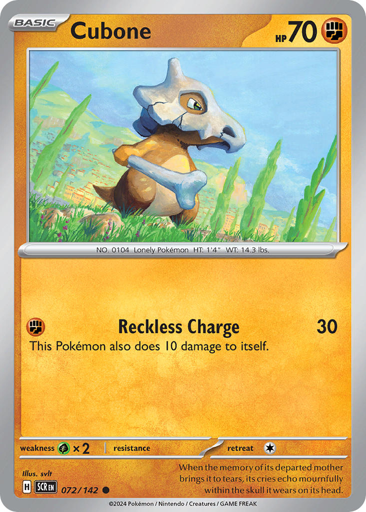 072/142 Cubone