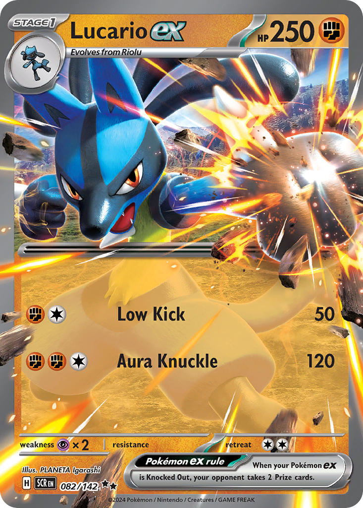 082/142 Lucario EX