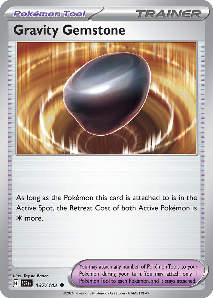 137/142 Gravity Gemstone