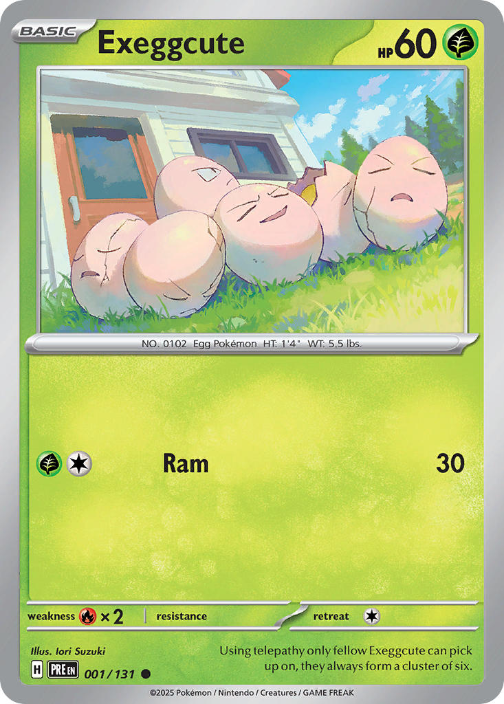 001/131 Exeggcute