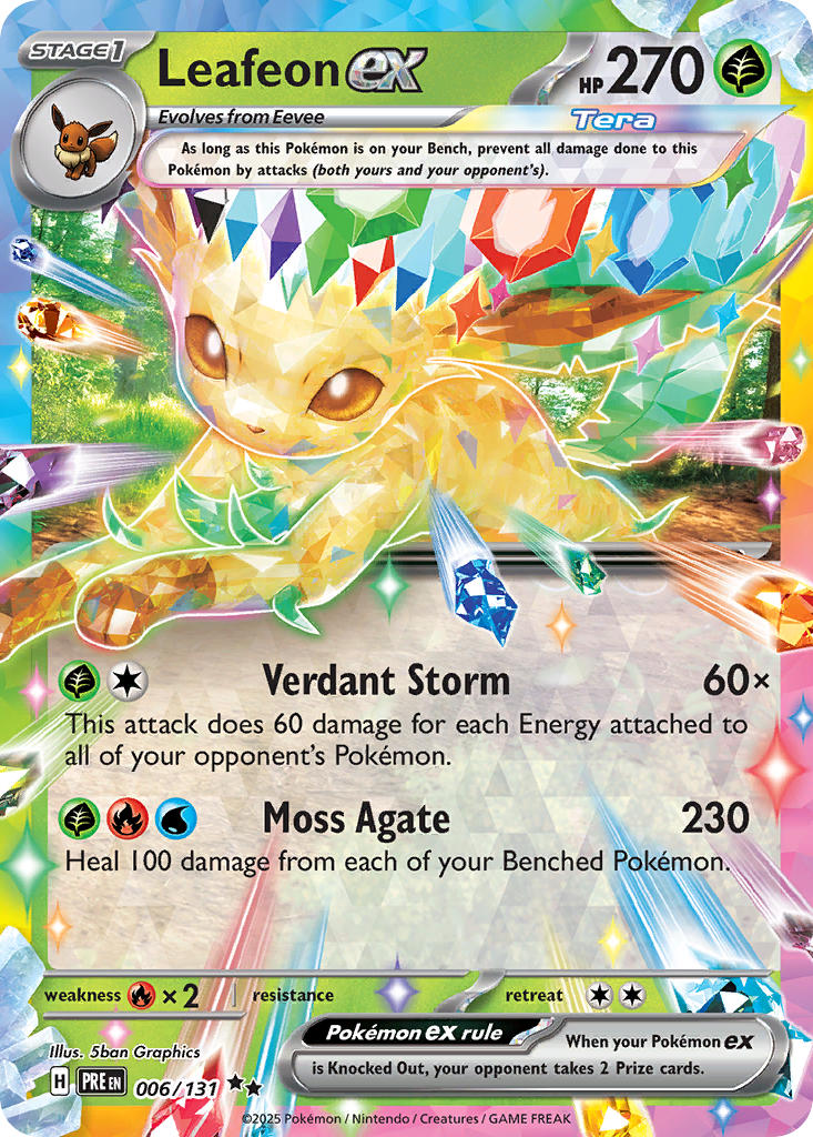 006/131 Leafeon EX