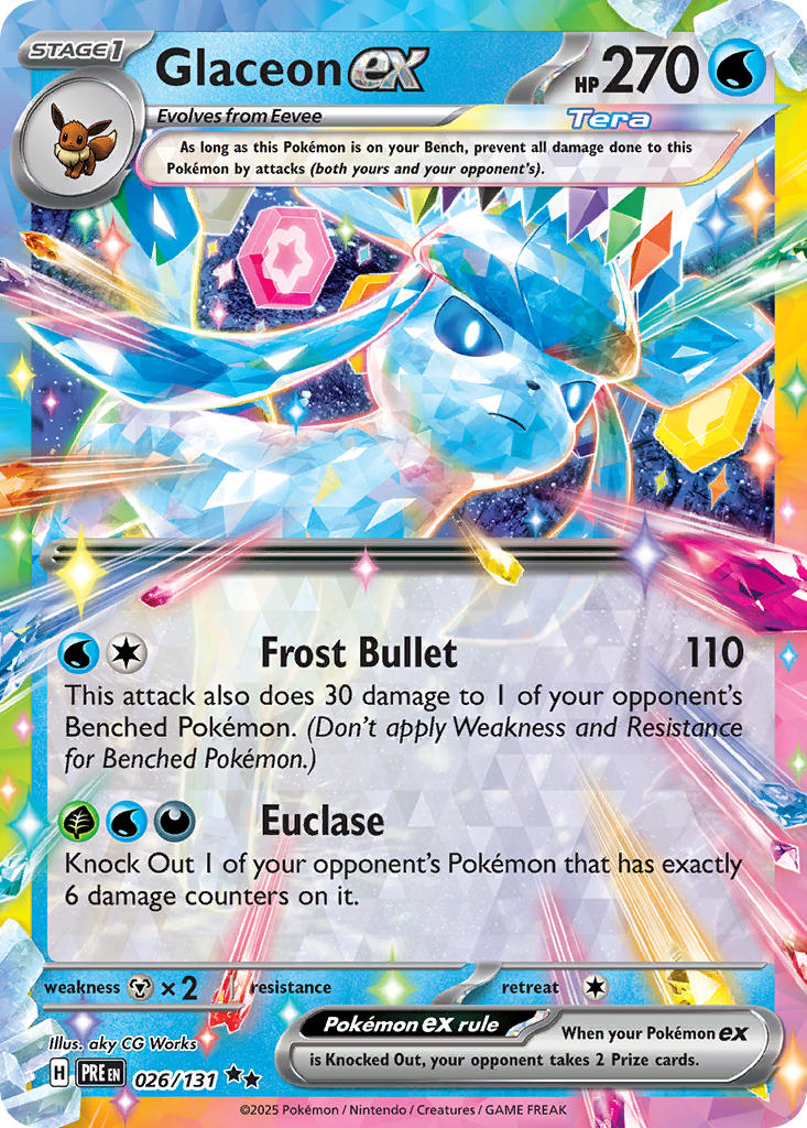 026/131 Glaceon EX