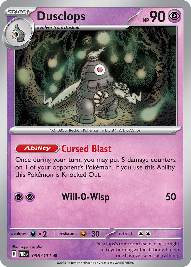 036/131 Dusclops