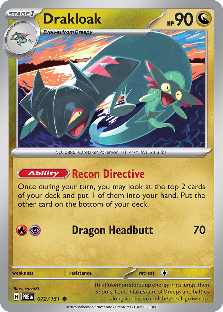 072/131 Drakloak
