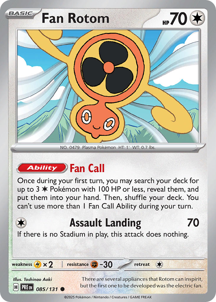085/131 Fan Rotom