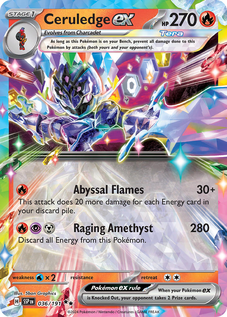 036/191 Ceruledge EX