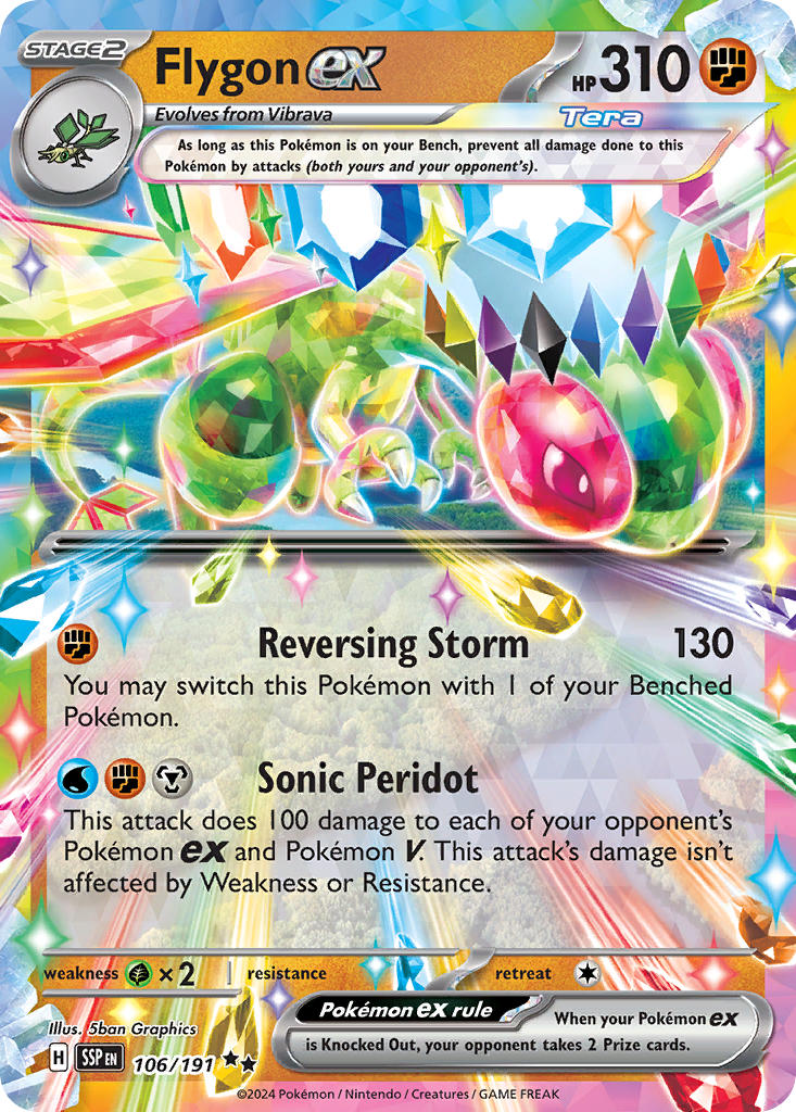 106/191 Flygon EX