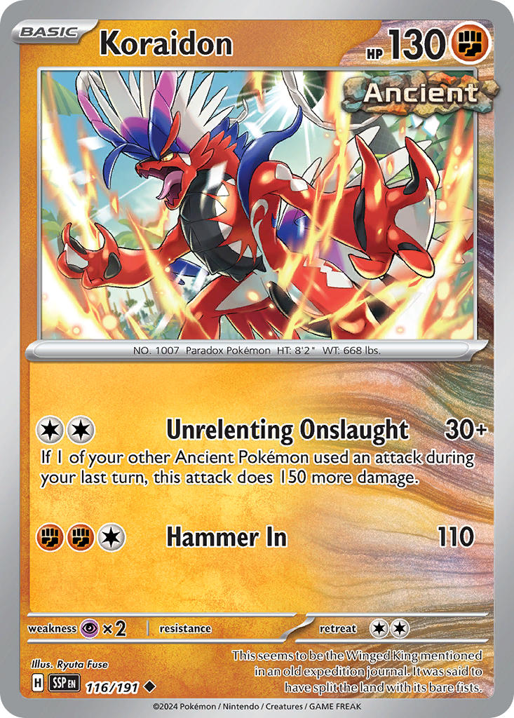 116/191 Koraidon