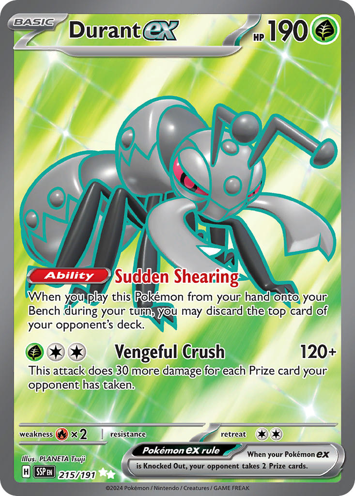 215/191 Durant EX