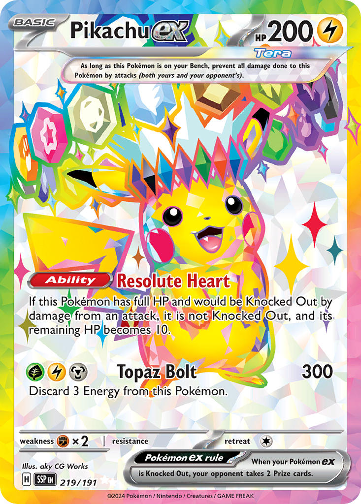 219/191 PikachuEX