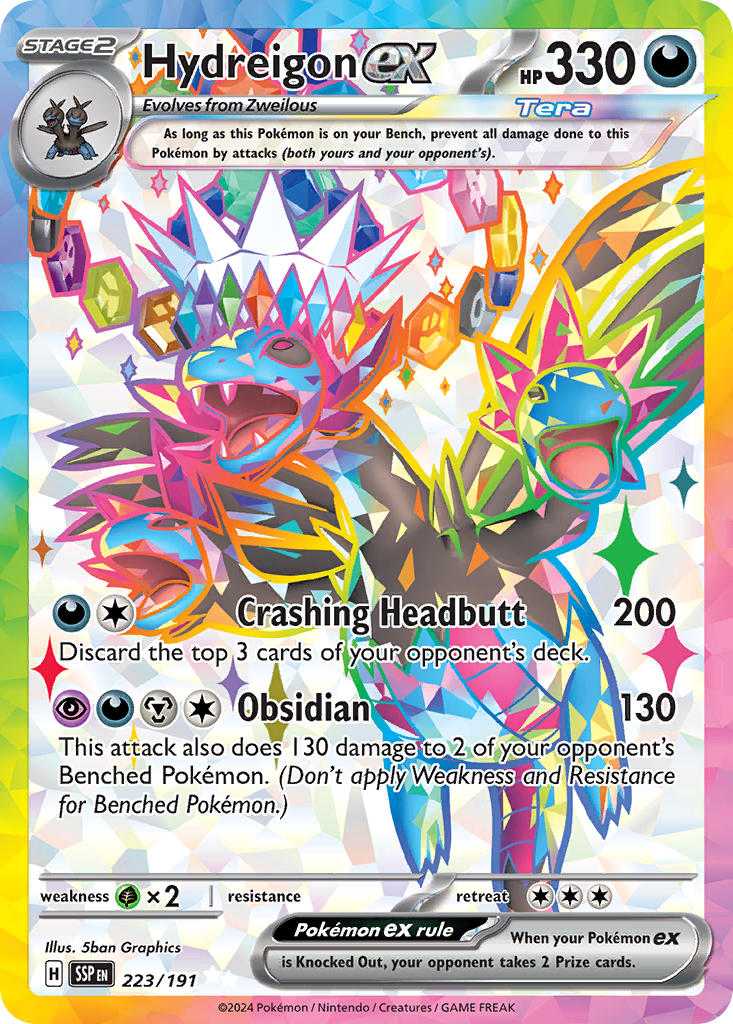 223/191 Hydreigon EX