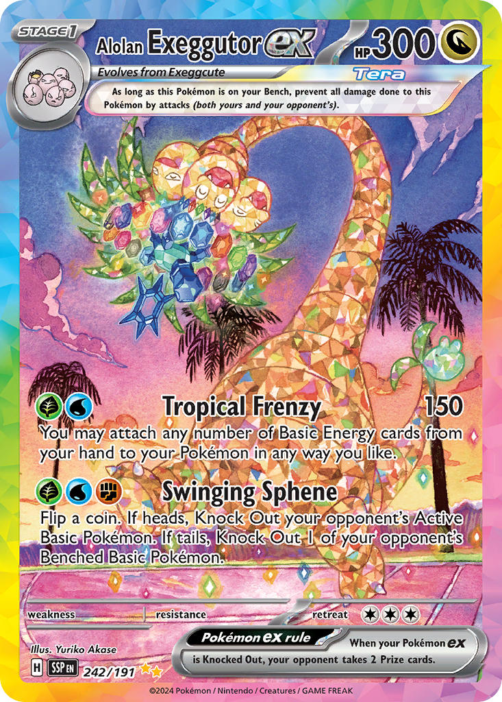 242/191 Alolan ExeggutorEX