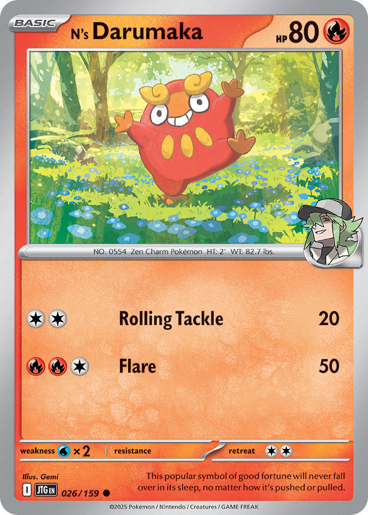 026/159 N’s Darumaka