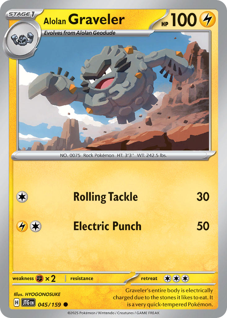 045/159 Alolan Graveler