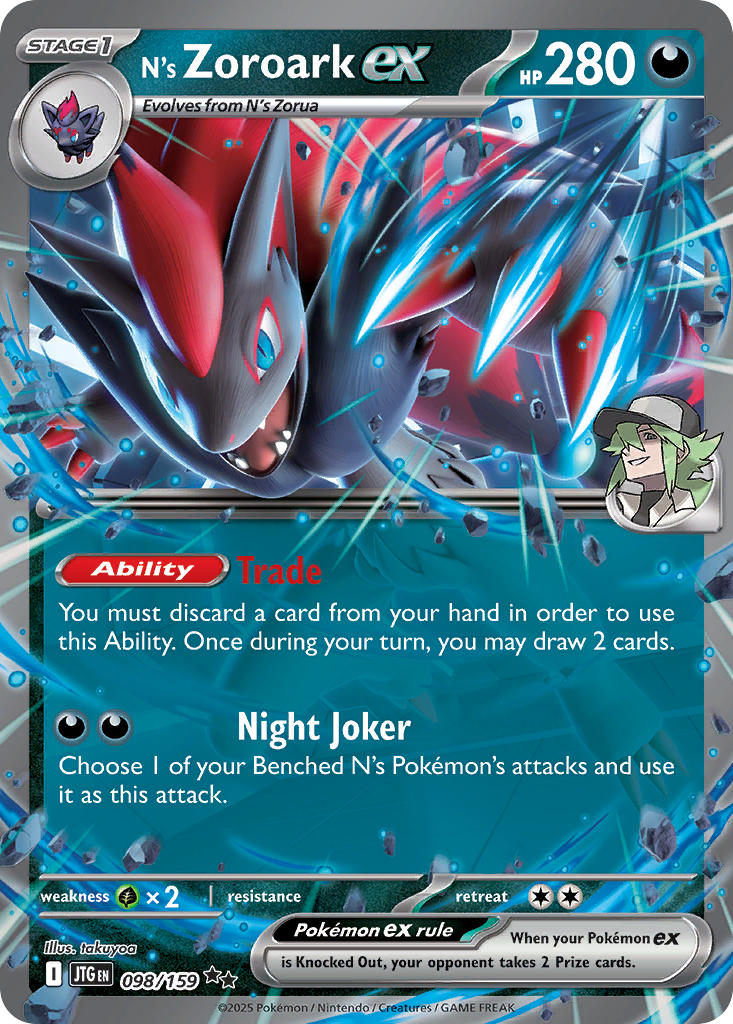 098/159 N’s Zoroark ex
