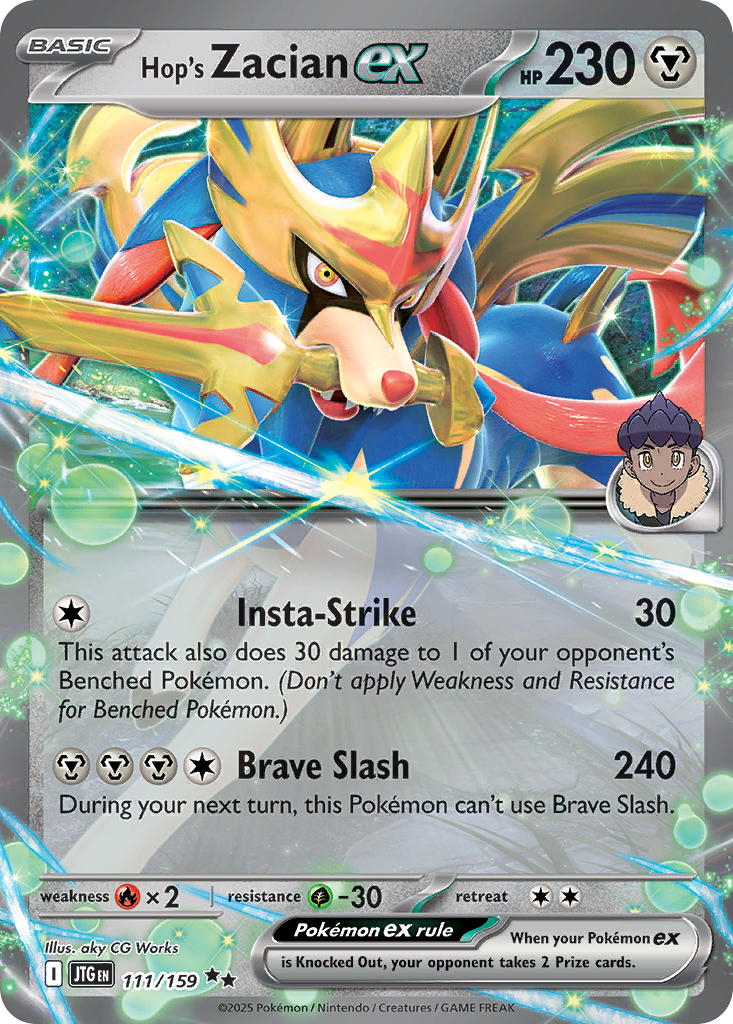 111/159 Hop’s Zacian ex