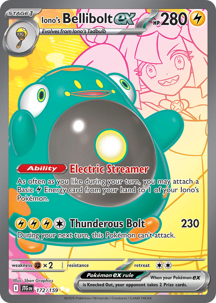172/159 Iono’s Bellibolt ex