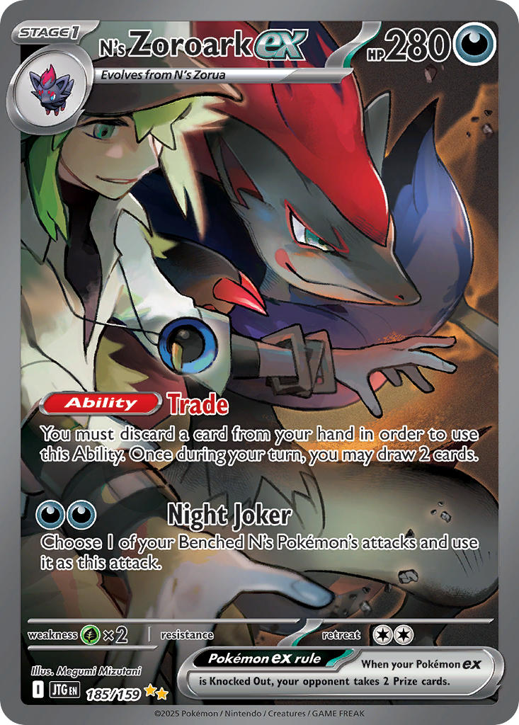 185/159 N’s Zoroark ex
