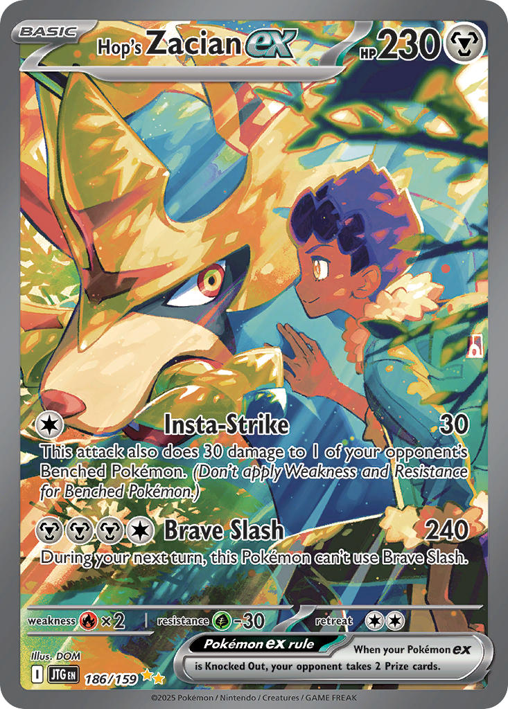 186/159 Hop’s Zacian ex