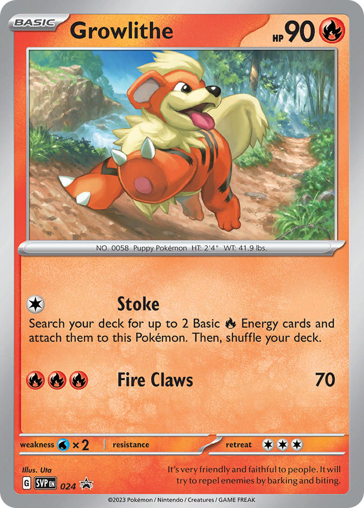 SVP024 Growlithe