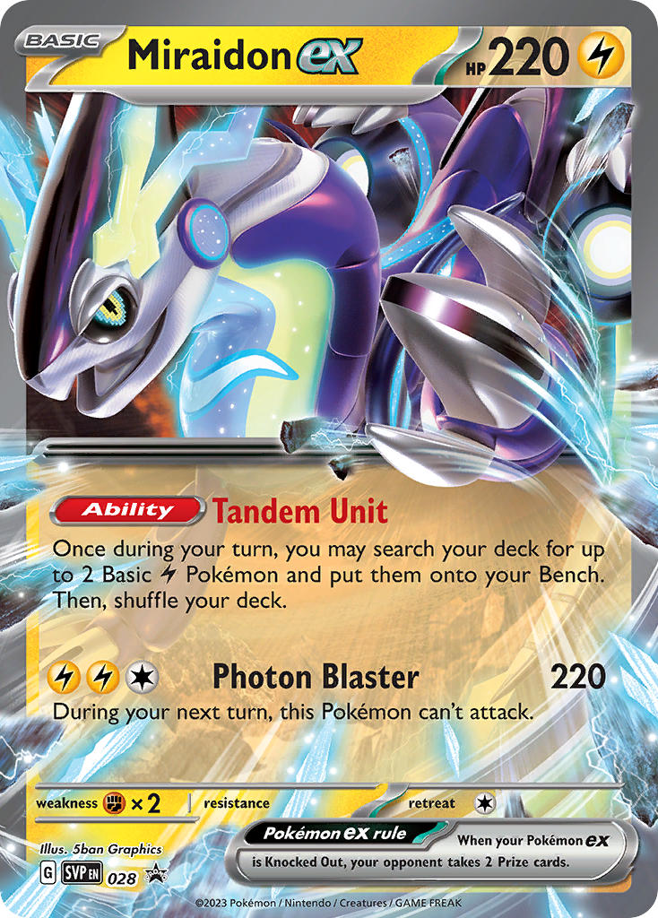 SVP028 Miraidon EX