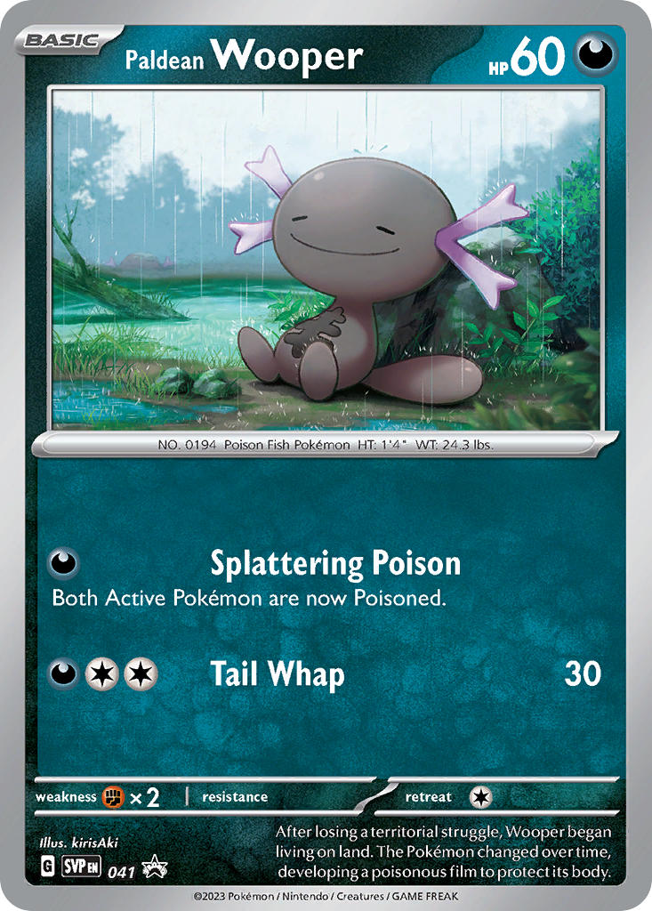 SVP041 Paldean Wooper