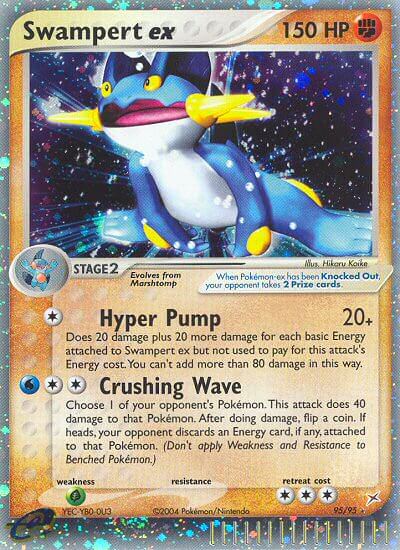 95/95 Swampert EX
