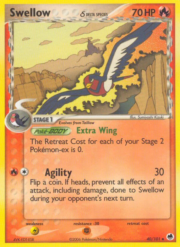 040/101 Swellow (delta species)