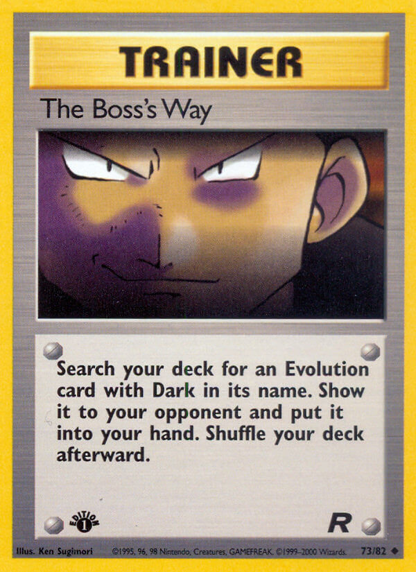 073/82 The Boss's Way