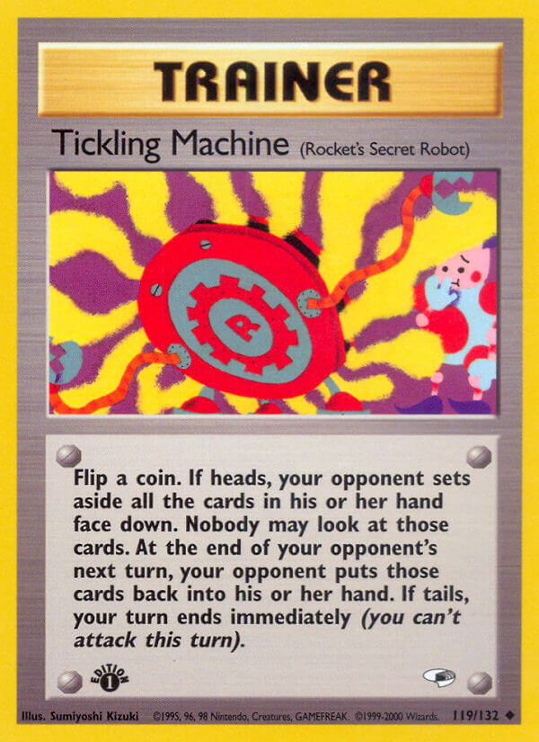 119/132 Tickling Machine