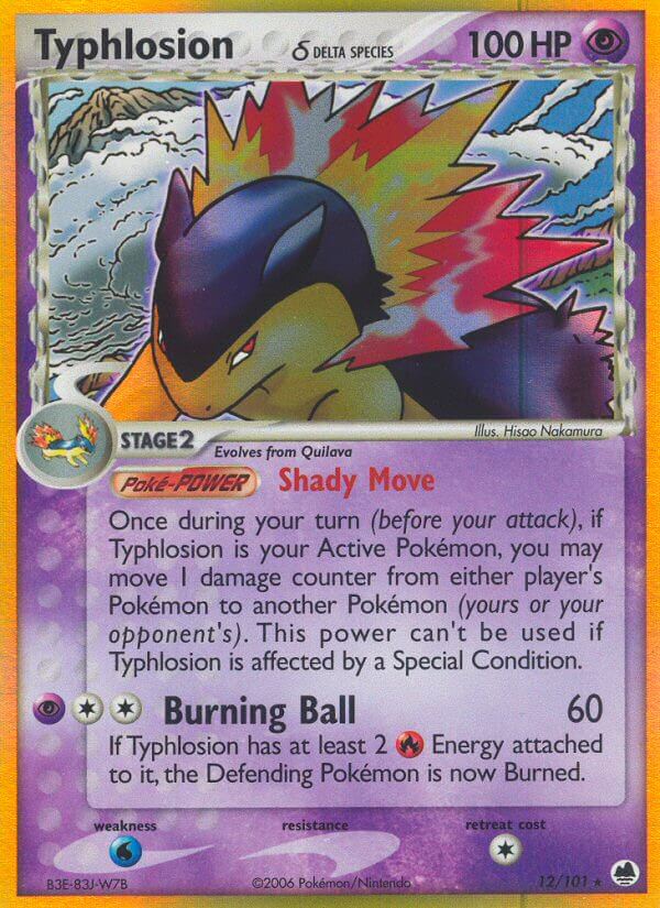 012/101 Typhlosion (delta species)