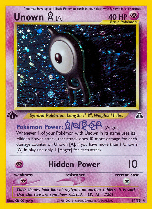 014/75 Unown A