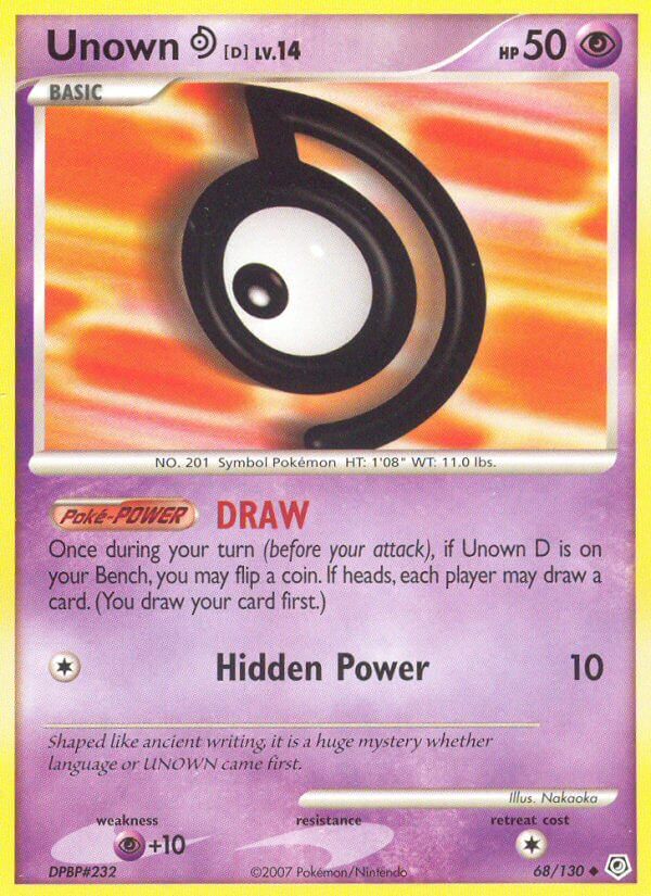 068/130 Unown D