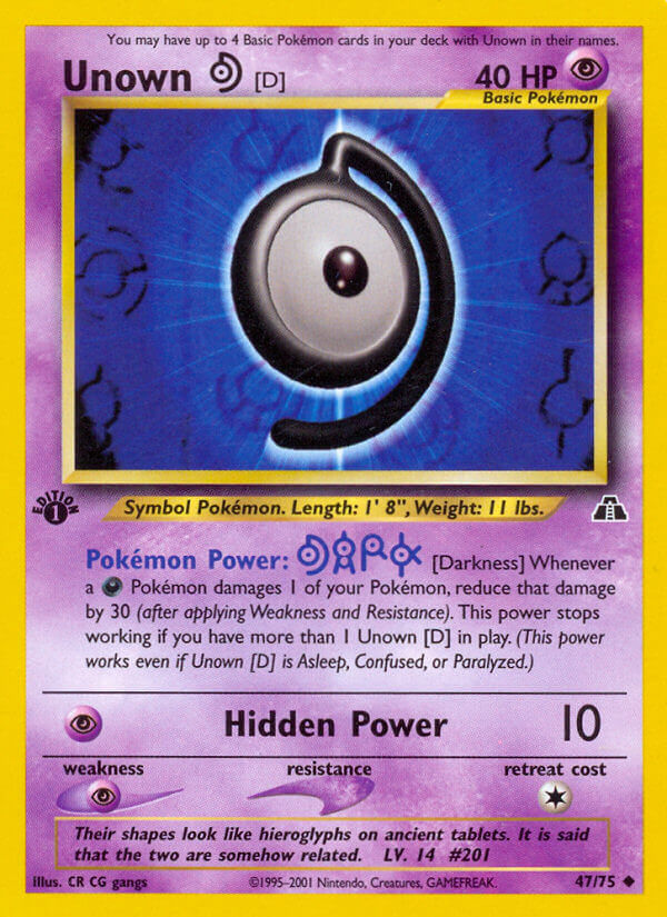 047/75 Unown D