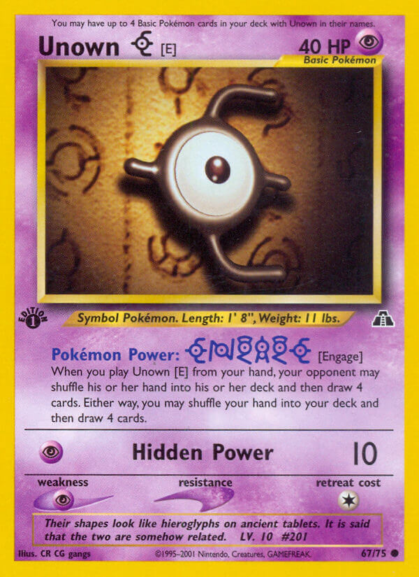 067/75 Unown E