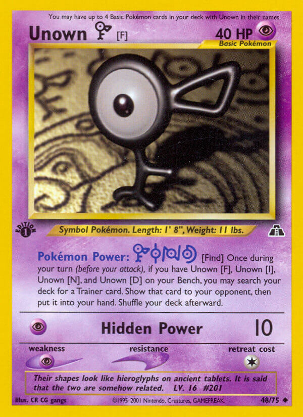 048/75 Unown F