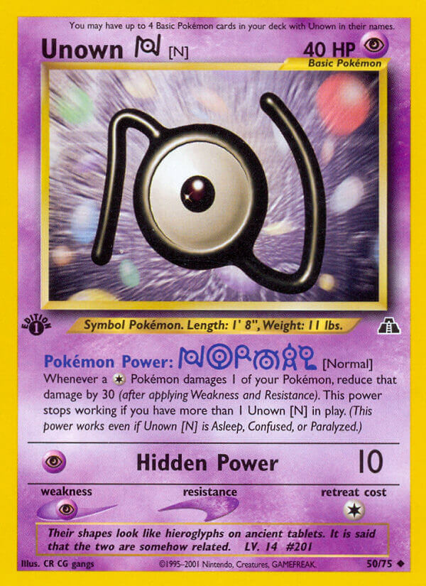 050/75 Unown N