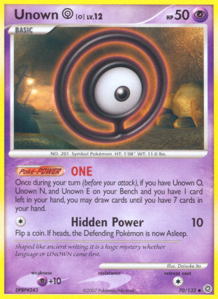 070/132 Unown O